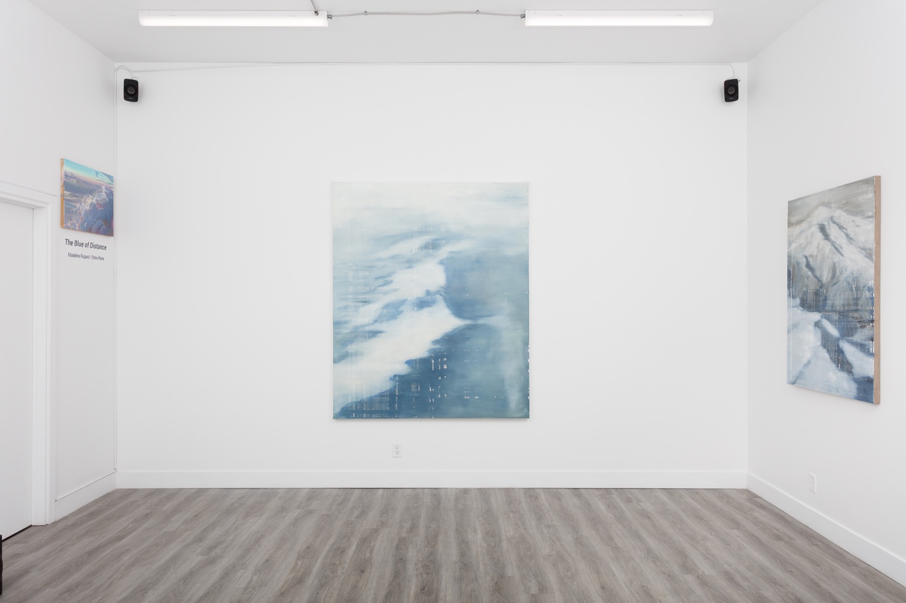 The Blue of Distance — installation view