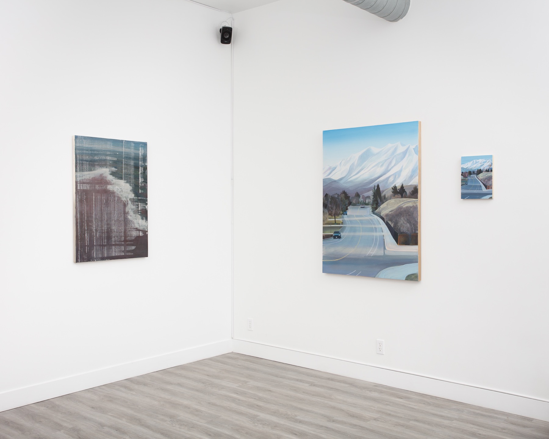 The Blue of Distance — installation view